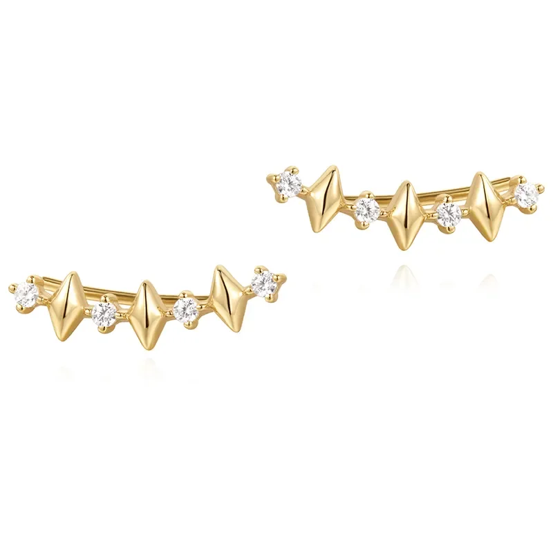 Ania Haie MULTI SPARKLE CLIMBER Dubbar Örhängen E061-04G