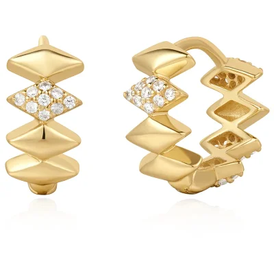 Ania Haie Guld MULTI SPARKLE HOOP Örhängen E061-09G