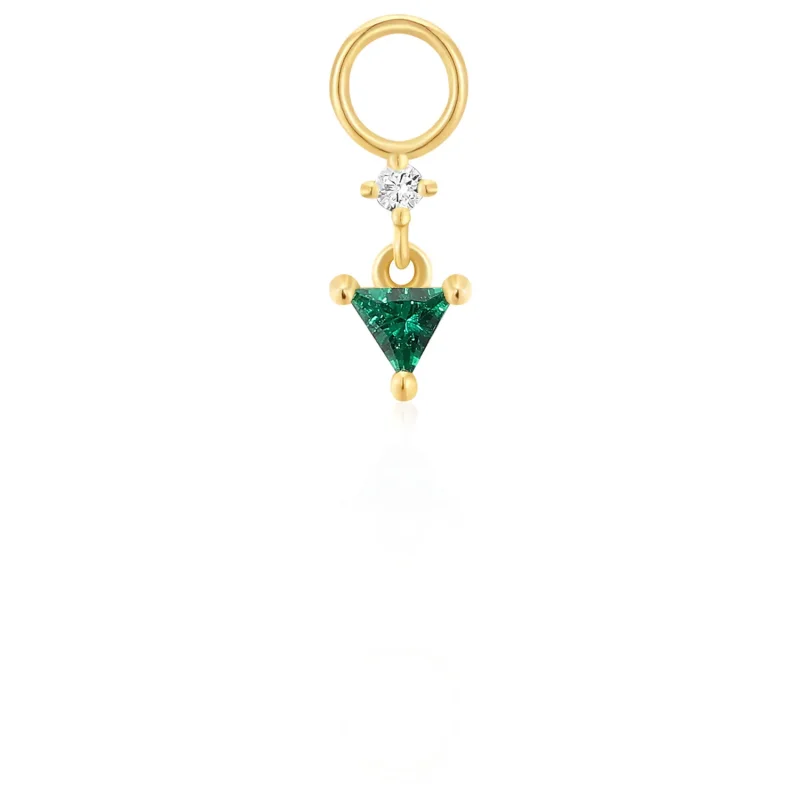 Ania Haie Örhänge Charm DROP GREEN EC048-02G