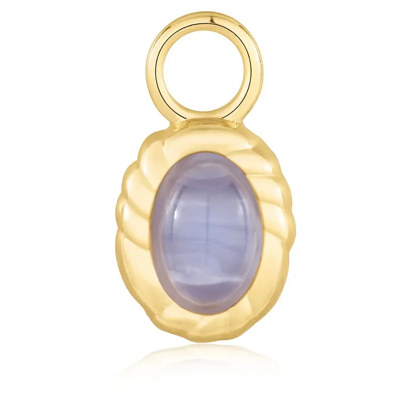 Ania Haie Örhänge Charm Blue AGATE EC055-01G