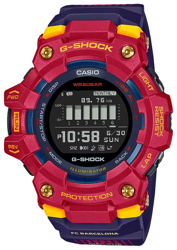 Casio G-Shock G-Squad FC Barcelona Limited GBD-100BAR-4ER