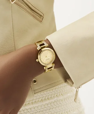 Guess Damklocka Besmyckad GW0869L4
