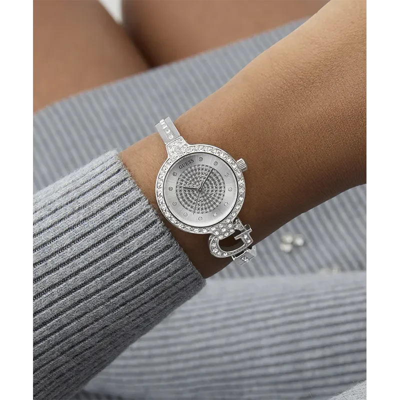 Guess Damklocka med Juveler GW0929L1
