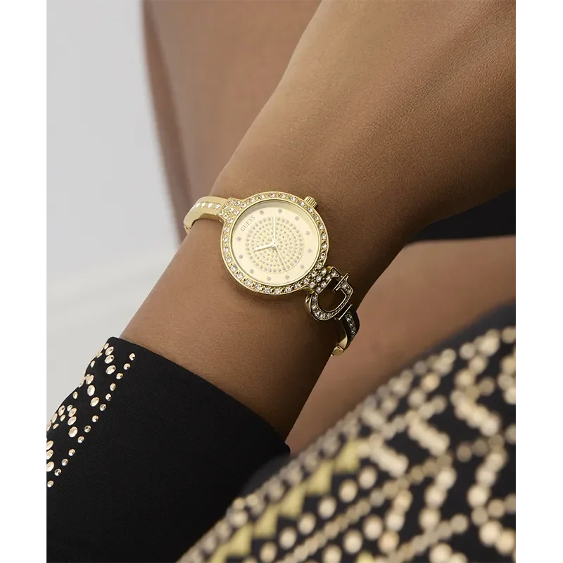 Guess Damklocka med Juveler GW0929L2