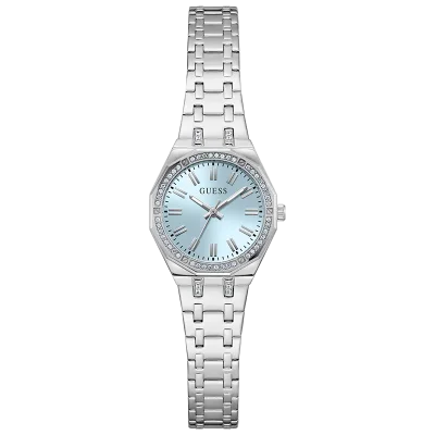 Guess Damklocka med Juveler GW1010L1