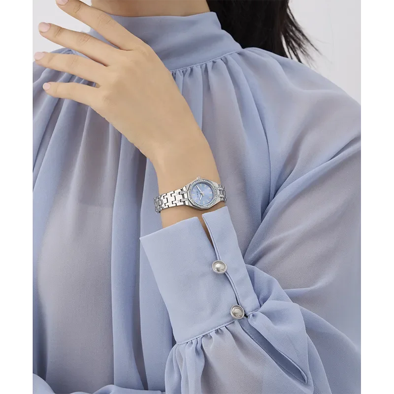 Guess Damklocka med Juveler GW1010L1