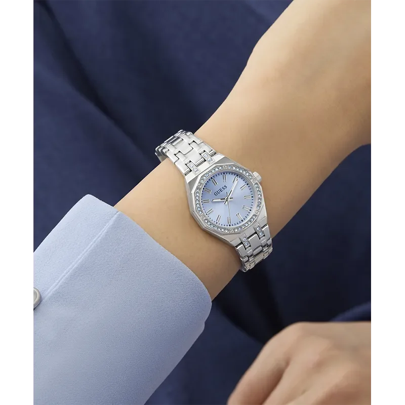 Guess Damklocka med Juveler GW1010L1