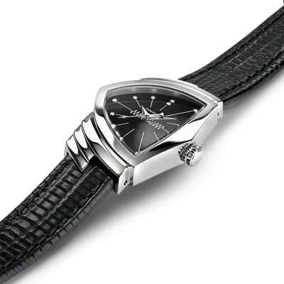 UHR S VENTURA, SCHWARZ