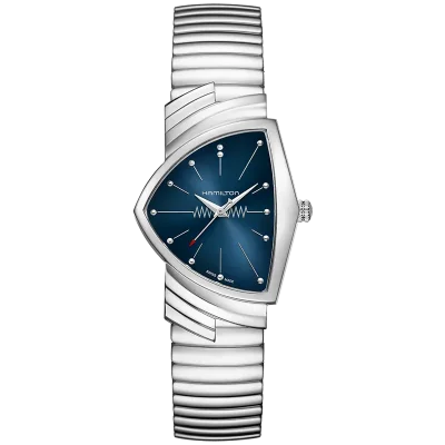 Hamilton H24411142 - elegant bl� armbandsklocka | Magnussons Ur