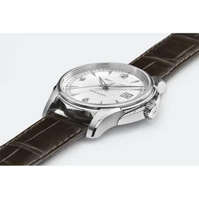 Hamilton H32515555 &ndash; Elegant 40 mm mekanisk klocka fr�n Jazzmaster