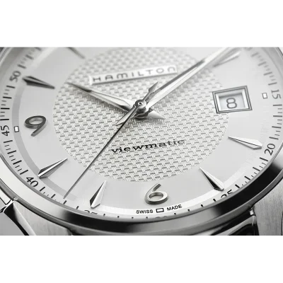 Hamilton H32515555 &ndash; Elegant 40 mm mekanisk klocka fr�n Jazzmaster