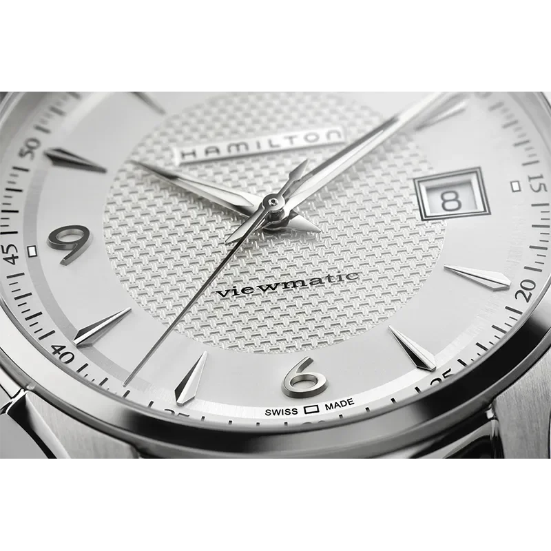 Hamilton H32515555 &ndash; Elegant 40 mm mekanisk klocka fr�n Jazzmaster