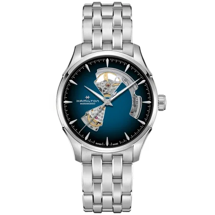 Hamilton H32675140 - Mekaniskt armbandsur med safirglas och bl� urtavla