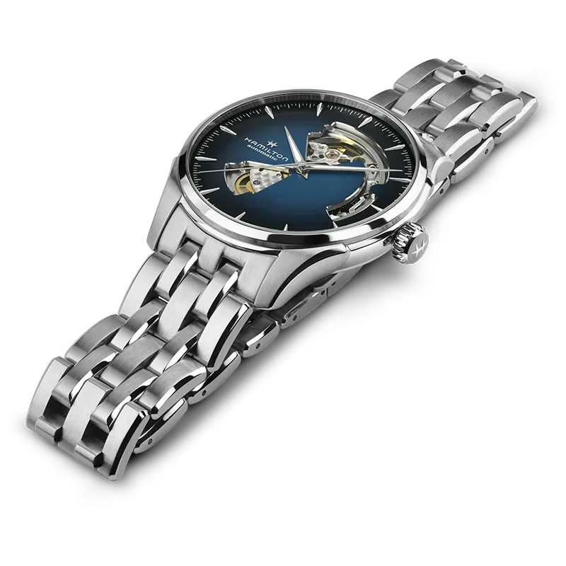 Hamilton H32675140 - Mekaniskt armbandsur med safirglas och bl� urtavla