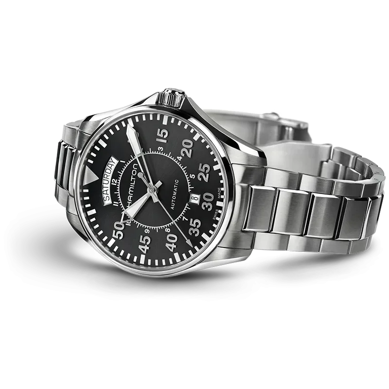 Hamilton H64615135 - Khaki Aviation Mekanisk klocka 42 mm