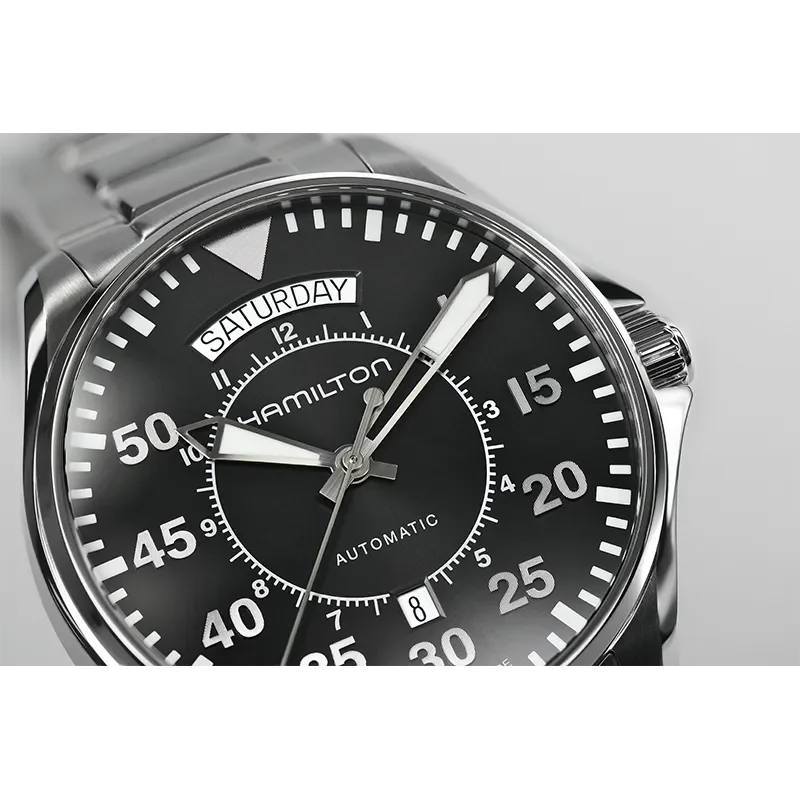 Hamilton H64615135 - Khaki Aviation Mekanisk klocka 42 mm