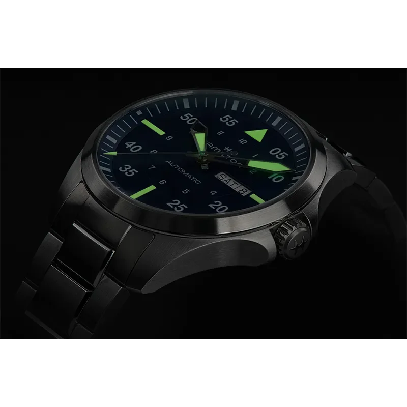 Hamilton H64635140 - Khaki Aviation, mekanisk klocka 42 mm