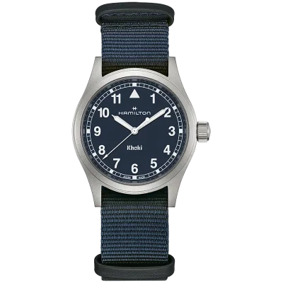 Hamilton H69401940 - Khaki Field 38 mm bl� safir Quartz