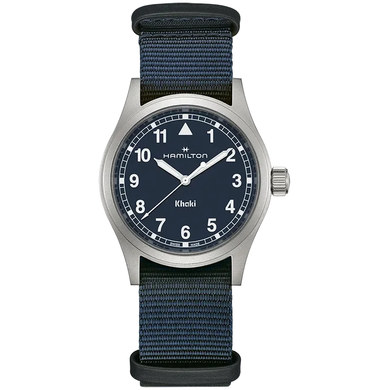 Hamilton H69401940 - Khaki Field 38 mm bl� safir Quartz