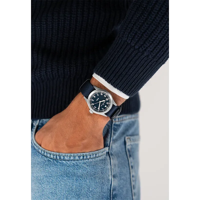 Hamilton H69401940 - Khaki Field 38 mm bl� safir Quartz