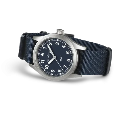 Hamilton H69401940 - Khaki Field 38 mm bl� safir Quartz