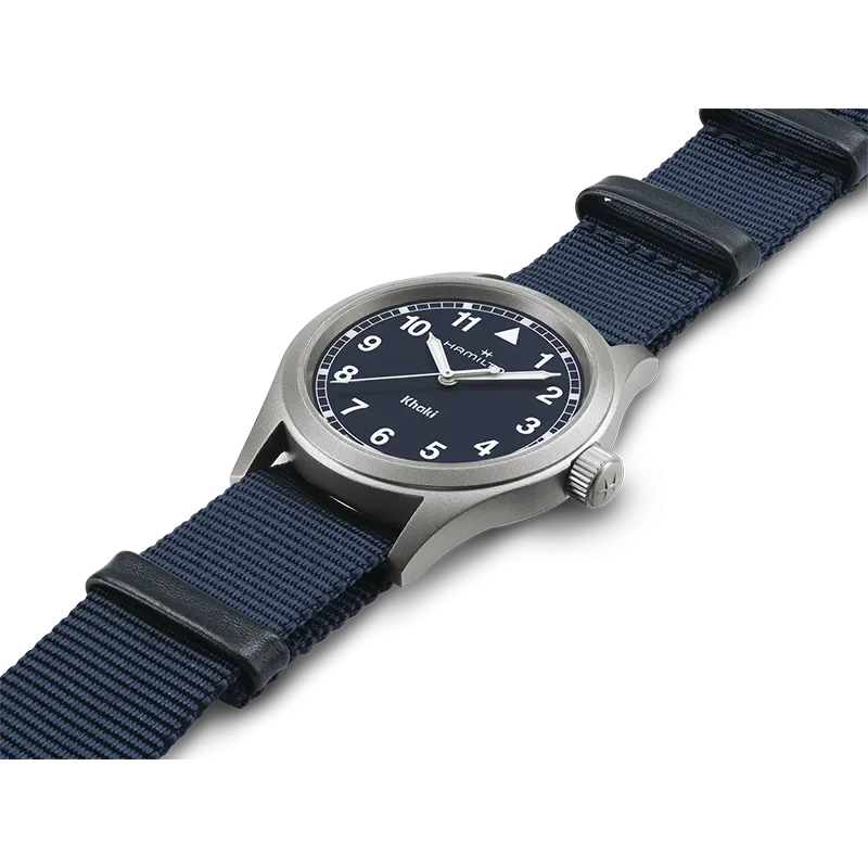 Hamilton H69401940 - Khaki Field 38 mm bl� safir Quartz