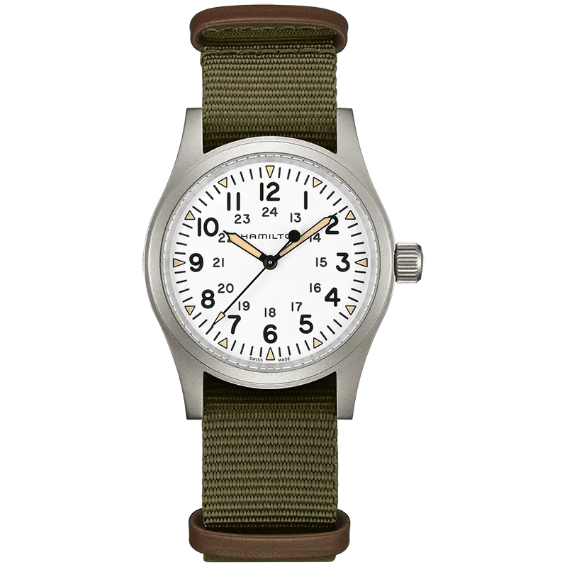 Hamilton H69439411 Khaki Field &ndash; Mekanisk klocka 38 mm i G&ouml;teborg