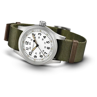 Hamilton H69439411 Khaki Field &ndash; Mekanisk klocka 38 mm i G&ouml;teborg