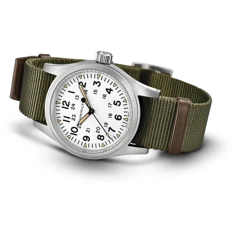Hamilton H69439411 Khaki Field &ndash; Mekanisk klocka 38 mm i G&ouml;teborg