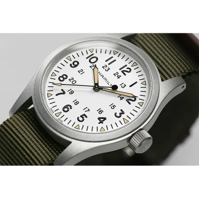 Hamilton H69439411 Khaki Field &ndash; Mekanisk klocka 38 mm i G&ouml;teborg