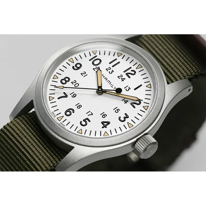 Hamilton H69439411 Khaki Field &ndash; Mekanisk klocka 38 mm i G&ouml;teborg