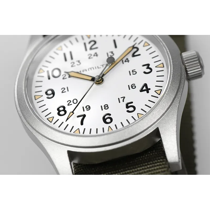Hamilton H69439411 Khaki Field &ndash; Mekanisk klocka 38 mm i G&ouml;teborg