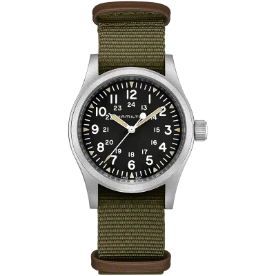 Hamilton H69439931 - Khaki Field mekanisk klocka 38 mm