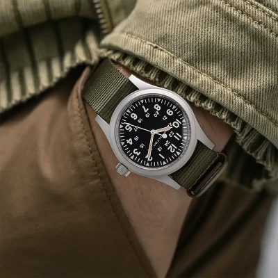 Hamilton H69439931 - Khaki Field mekanisk klocka 38 mm