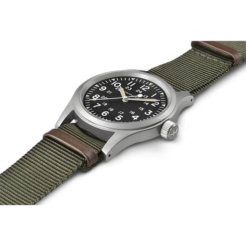 Hamilton H69439931 - Khaki Field mekanisk klocka 38 mm