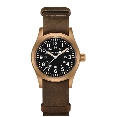 Hamilton H69459530 - Khaki Field Automatic 38 mm i G&ouml;teborg