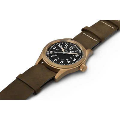 Hamilton H69459530 - Khaki Field Automatic 38 mm i G&ouml;teborg