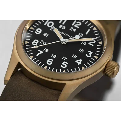 Hamilton H69459530 - Khaki Field Automatic 38 mm i G&ouml;teborg