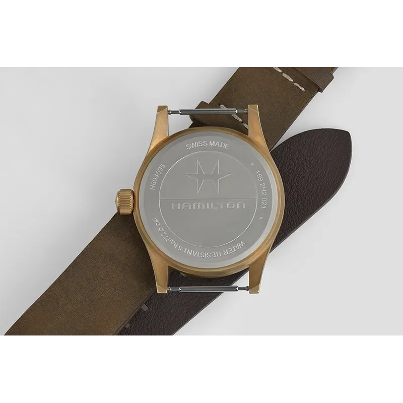 Hamilton H69459530 - Khaki Field Automatic 38 mm i G&ouml;teborg
