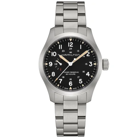 KHAKI FIELD POWER RESERVE M40-BK-BRC