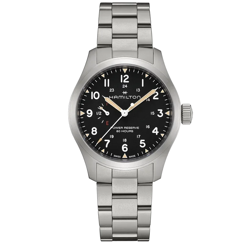 KHAKI FIELD POWER RESERVE M40-BK-BRC