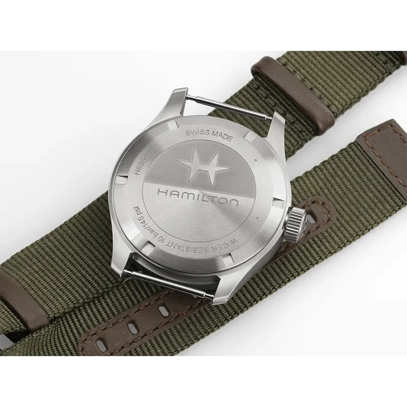 Hamilton H69509930 &ndash; Khaki Field 40 mm mekanisk klocka