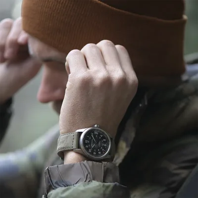 KHAKI FIELD A38-TI-BK-L-GN