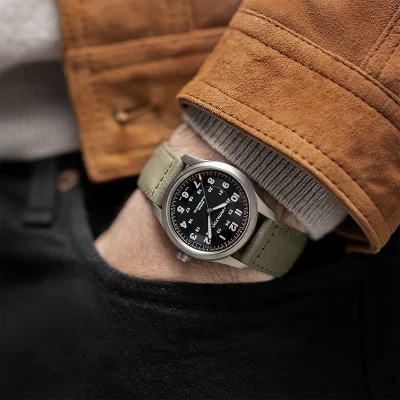 KHAKI FIELD A38-TI-BK-L-GN