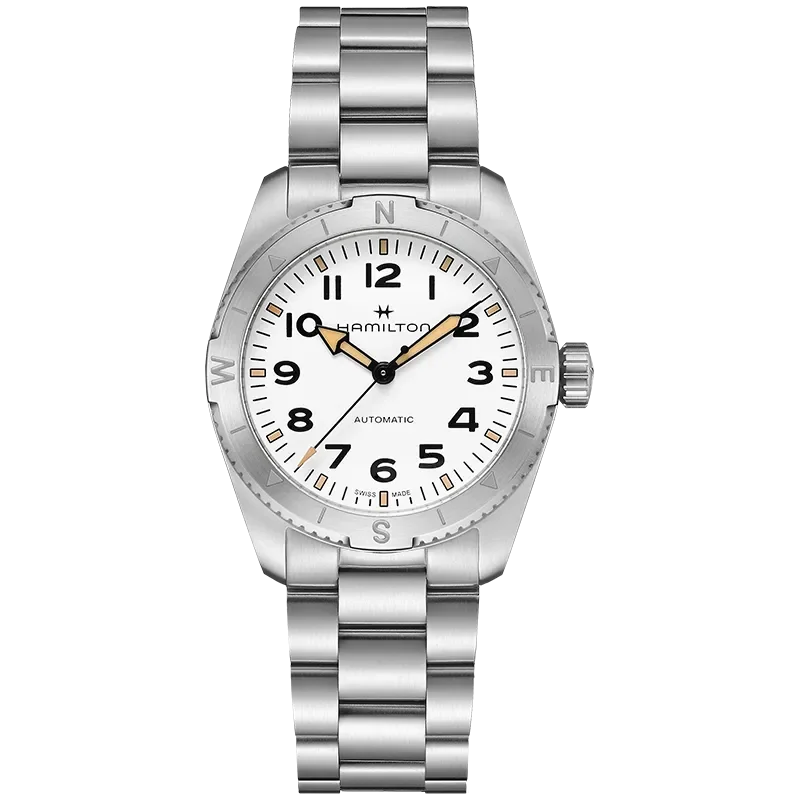 Hamilton H70225110 &ndash; Khaki Field, mekanisk klocka 37 mm