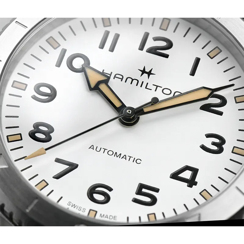 Hamilton H70225110 &ndash; Khaki Field, mekanisk klocka 37 mm