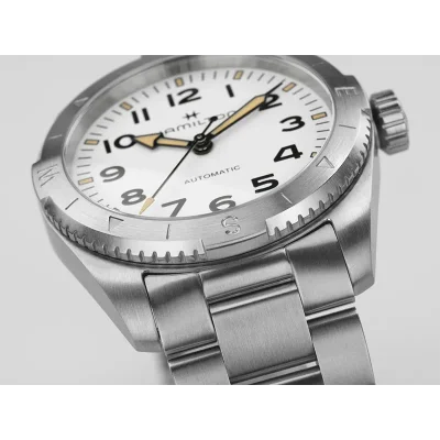 Hamilton H70225110 &ndash; Khaki Field, mekanisk klocka 37 mm