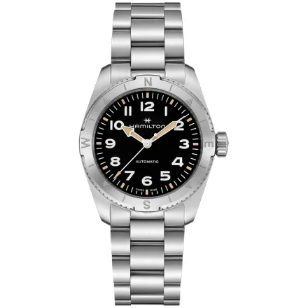 Hamilton H70225130 &ndash; Khaki Field 37 mm Svart Automatic