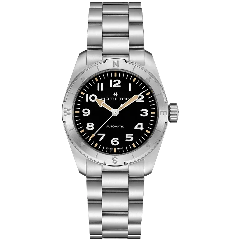 Hamilton H70225130 &ndash; Khaki Field 37 mm Svart Automatic