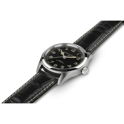 Hamilton H70405730 Khaki Field 38 mm Mekanisk klocka &ndash; Magnussons Ur G&ouml;teborg